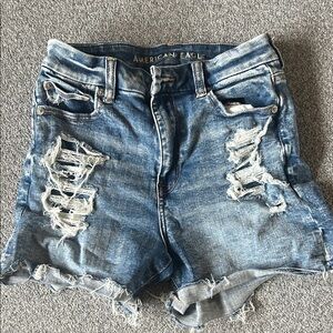 American Eagle Outfitters super high rise next level stretch  jean Shorts